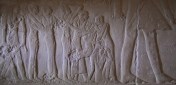 Mourners in the tomb of Mereruka at Saqqara. VI Dynasty. Photo: Mª Rosa Valdesogo Martín