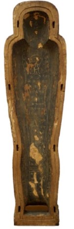 Coffin of Nefer-Renepet. XXX Dynasty. Museum of Belgrade. Photo: www.anthroserbia.org