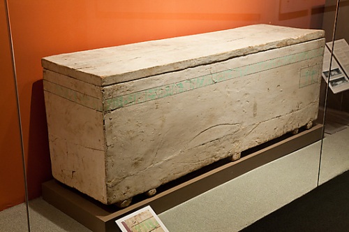 Coffin of Child Myt. XI Dynasty. Thebes. Ancient Egypt
