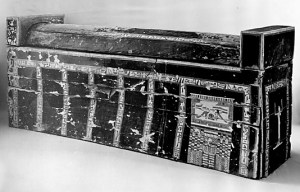 Coffin of Ikhet. XIII Dynasty from el-Asasif. Ancient Egypt
