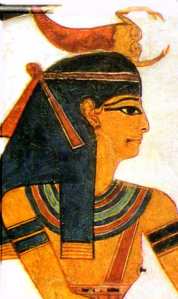 Serket from the tomb of Nefertari. XIX Dynasty. Ancient Egypt.